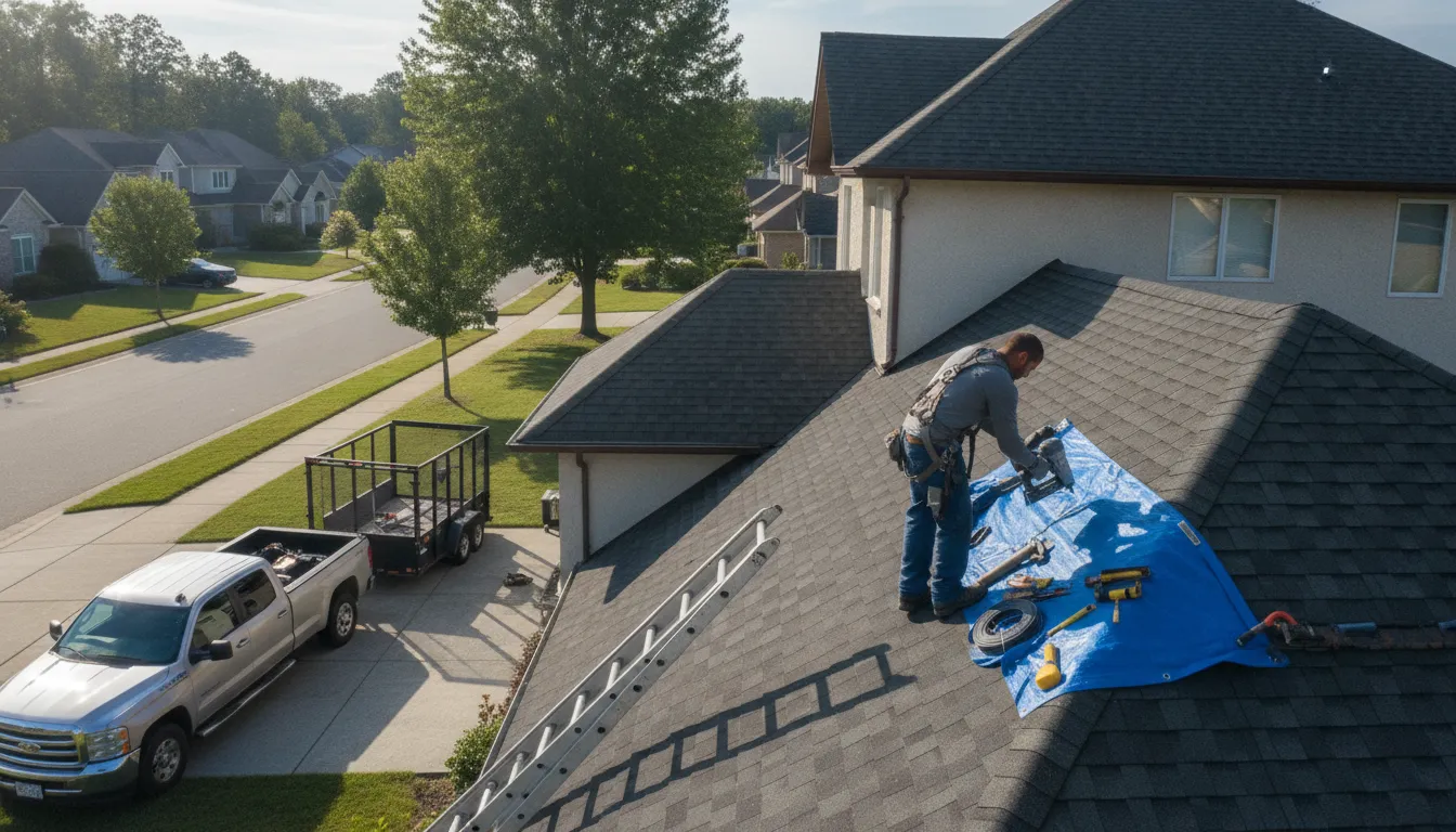 Roofing in Woodcliff Lake